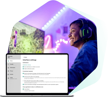 Kaspersky VPN Control Panel
