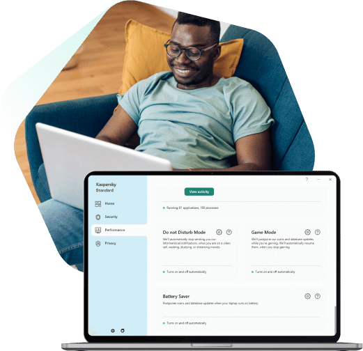 Set do not disturb with Kaspersky