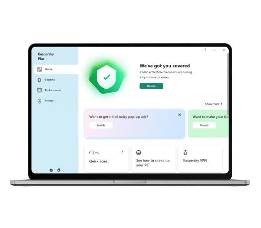 Complete defense against cyberthreats with Kaspersky Premium