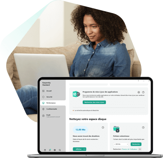 Nettoyeur de disque dur et moniteur de santé Kaspersky