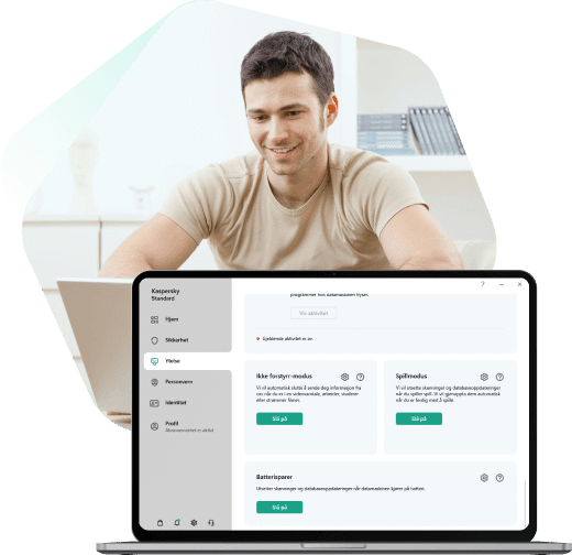 Sett ikke forstyrr med Kaspersky