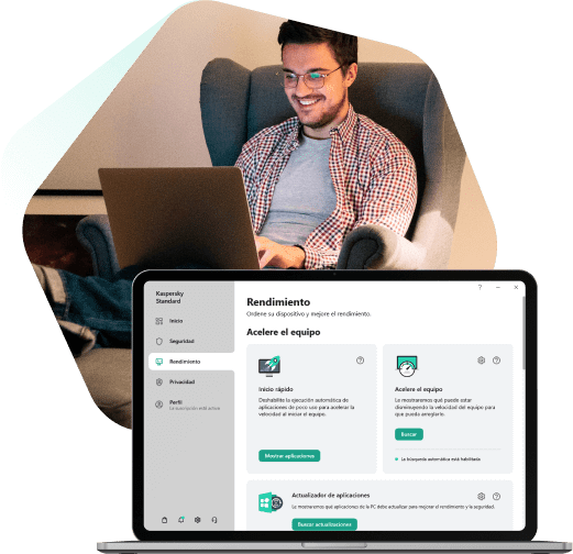 Acelera tu computadora con Kaspersky