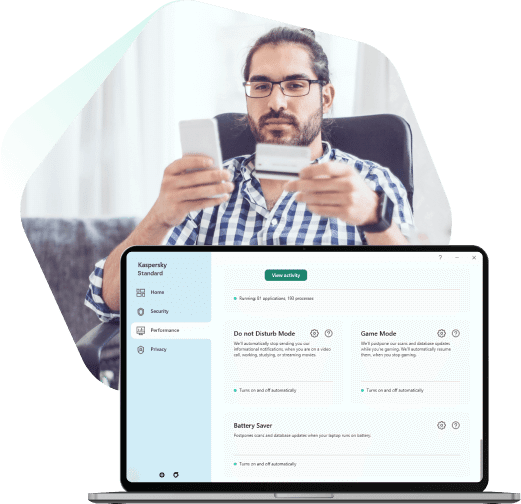 Do not disturb using Kaspersky