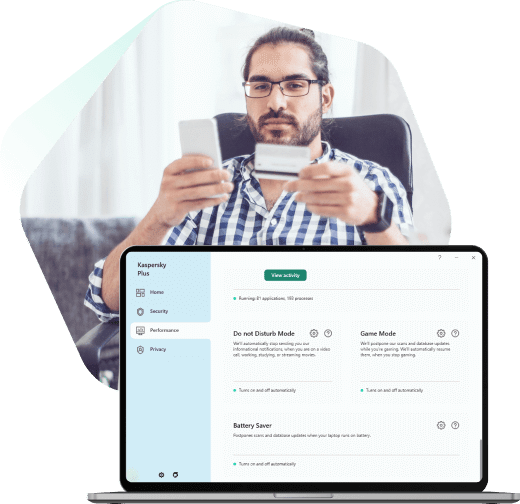 Do not disturb using Kaspersky